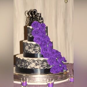Like New Til Death Do Us Part Skeleton Wedding Cake Topper